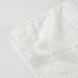 Bonnyshow  Fashion Hollow Out Solid Skinny Women Straps Tops Summer Backless Sheer Sexy Chic Blouses