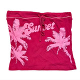 Bonnyshow  Fashion Personality Street Casual Wear Sexy Baby Y2K Hawaiian Beach Holiday Tube Top Women Vest Vintage Printed Sleeveless Tanks