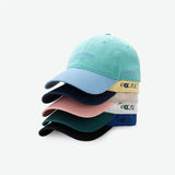 Bonnyshow Letter Patchwork Baseball Cap Vintage Embroidery Snapback Hat for Women Summer Hip Hop Unisex Sun Visor Hats