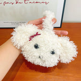 Bonnyshow Winter Thickened Warm Plush Puppy Earmuffs Earplugs Windproof Women's Ear Warm Plush Earmuffs Warm Headphones Accessories Gifts