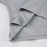 Bonnyshow  Solid Cotton O-Neck Pullover Waist Short Top Women Short-Sleeved Loose T-shirt Causal All-Match Shirts Summer Basic New