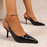 Bonnyshow  Summer Fashion Women High Heel Sandals Ladies Casual Stripper Party Dress Singbacks Sandalias