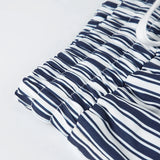 Bonnyshow  Y2k Letter Print Striped Wide Leg Pants Streetwear Baggy Trousers Women Drawstring Pocket Casual Pants Summer Clothing