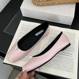 Bonnyshow  Fashion String Bead Ladies Flats With Shoes Spring Summer Female Slip On Footwear Shallow Women Ballet Flats Dance Shoes