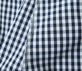 Bonnyshow  plaid shirt women sleeveless V-neck buttons down chic shirt cotton spring summer tops