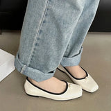 Bonnyshow  Fashion String Bead Ladies Flats With Shoes Spring Summer Female Slip On Footwear Shallow Women Ballet Flats Dance Shoes