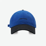 Bonnyshow Letter Patchwork Baseball Cap Vintage Embroidery Snapback Hat for Women Summer Hip Hop Unisex Sun Visor Hats