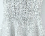 Bonnyshow  Sexy Corset Style Sling Polka Dot Mini Dress Women Lace Up Bandage Back Low Waist  A-line Summer Dresses Party Robe