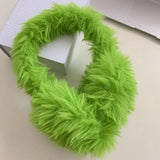Bonnyshow Solid Plush Earmuffs Korean Outdoor Cycling Cold Proof Y2k Fluffy Ear Muffs Ear Protection Winter Headphones Ear Warmerss ladies
