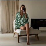 Bonnyshow  Retro Large Sequins Lace Up Shirt Women Fashion Glitter Loose Solid V-neck Open Shirts Coat Female 2025 Chic Street Outwear
