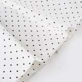 Bonnyshow  Fashion Simple Chic Polka Dot Print Women Straight Skirts Sweet Elegant Causal Summer All-Match Skirts