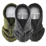 Bonnyshow Warm Fleece Balaclava for Men Women Winter Face Mask Neck Warmer Hooded Cap Windproof Thermal Head Cover Beanies Bandana