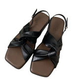 Bonnyshow  New Summer Women Sandals Fashion Simple Versatile Women Shoes Elegant Classic Retro Flats Breathable Daily Buckle Strap Sandals