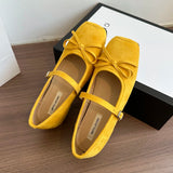 Bonnyshow  New Spring Butterfly-knot Women Ballet Shoes Fashion Outdoor Dress Shoes Female Street Style Soft Sole Flats Shoes