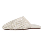 Bonnyshow  Weave Flats Mules Shoes Women Casual Sandals Summer Slippers Slingback 2025 Fashion Beach Slides New Trend Mujer De Sandalias