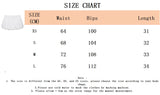 Bonnyshow  Blue Striped Casual Shorts Women Summer Flower Elastic Mid Waist Short Pants Streetwear Fashion Simple Mini Shorts 2025 New