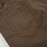 Bonnyshow  Basic Aesthetic Casual Slim Denim Pants Low Waisted Fashion Y2K Jeans Streetwear Button Pockets Cotton Bottoms