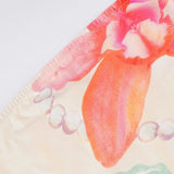 Bonnyshow  Fashion Simple Flower Prints Slim Fit Women Straps Tops Causal Design Summer Basic Hottie Holiday Style Blouses