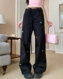 Bonnyshow Coquette Aesthetic Bow Pants