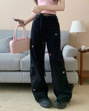 Bonnyshow Coquette Aesthetic Bow Pants