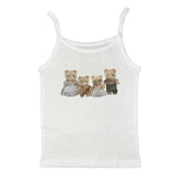 Bonnyshow Y2K Cute Bears Tank Top