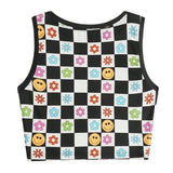 Bonnyshow Indie Aesthetic Checker Top