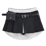 Bonnyshow Influencer Mini Pleated Skirt