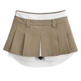 Bonnyshow Influencer Mini Pleated Skirt