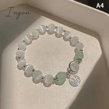 Bonnyshow Sea Blue Treasure Moonlight Crystal Bracelet