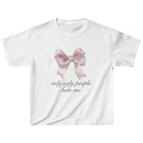 Bonnyshow Ugly People Hate Me Tee