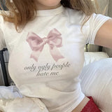 Bonnyshow Ugly People Hate Me Tee